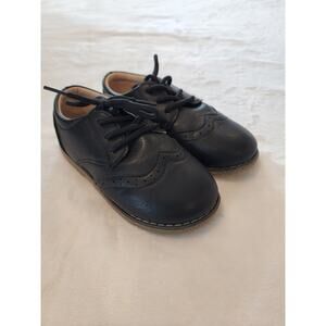 Meckior Boys Black Dress Shoes Sz 30EU/12US